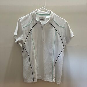 EP Pro White Top with Black and Green Accents